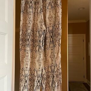 Snake Print Pants